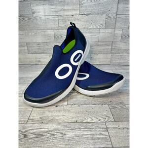 Oofos OOMG Shoes Mens Size 10 Blue Recovery Slip On Athletic Comfort Foam Loafer
